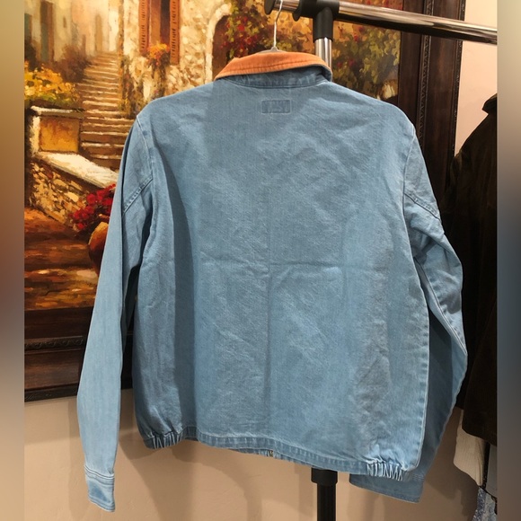 Brixton Women’s Utopia corduroy denim jacket sz.M - Picture 2 of 7